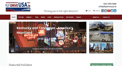 Desktop Screenshot of flydriveusa.ie
