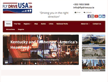 Tablet Screenshot of flydriveusa.ie